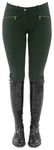 Spooks Reithose Full Grip Annber in Dark forest