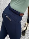 Spooks Reithose Full Grip Annber in Navy