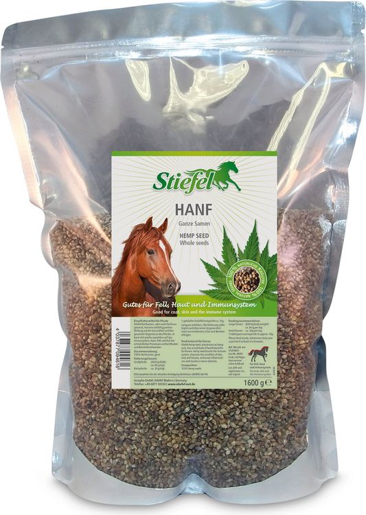 Stiefel - Hanfsamen 650g Tüte