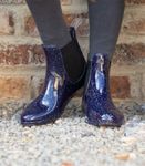 Waldhausen Jodhpurstiefelette Sparkle in nachtblau