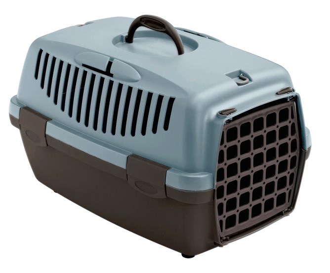 Transportbox mit Kunststofftüre Gulliver 1, Größe 48x32x31