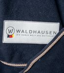 Waldhausen Abschwitzdecke Modern Rose in nachtblau