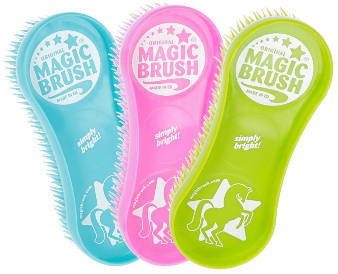 MagicBrush 3er Bürstenset Rainbow