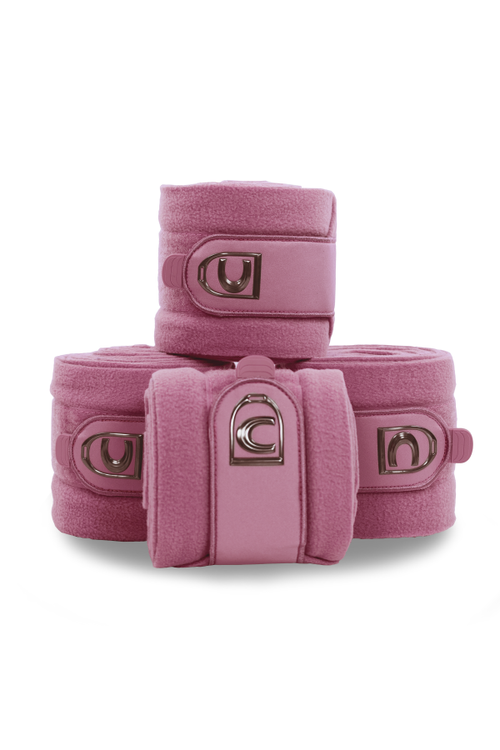 Cavallo Fleece Bandagen HIVA in raspberry