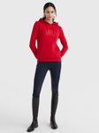 Tommy Hilfiger Hoodie mit Logo Applikation Style PIMARY RED