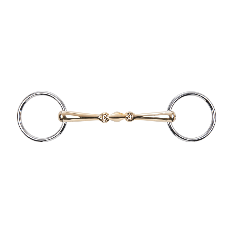 Busse - Unterlegtrense KAUGAN® 14 mm, doppelt gebrochen