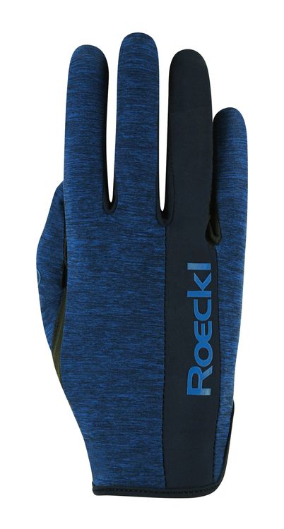 Roeckl Reithandschuh Mannheim in darkblue melange