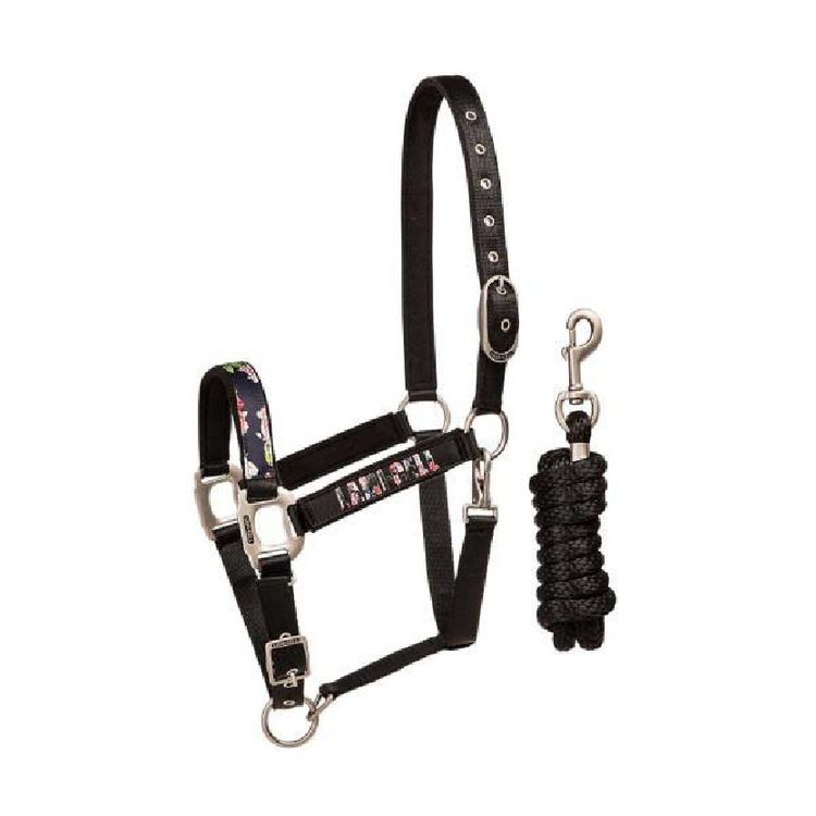 Lami-Cell Halfter Set Florence in black