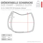 PFIFF Schabracke "Melange" in braun