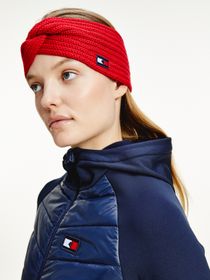 Tommy Hilfiger Stirnband Twist in Primary Red