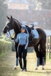 LeMieux Schabracke Dressage Luxury Square in Ice blue