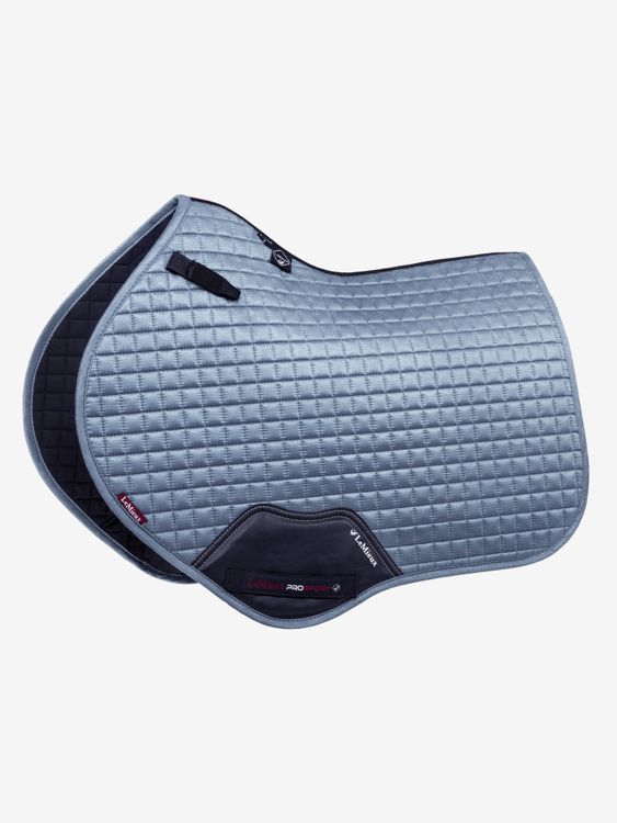 LeMieux Springschabracke Luxury Square in Ice blue