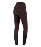 E.L.T Damen Reithose Kassandra high Waist in Kastanienbraun