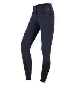 E.L.T Damen Reithose Kassandra high Waist in nachtblau