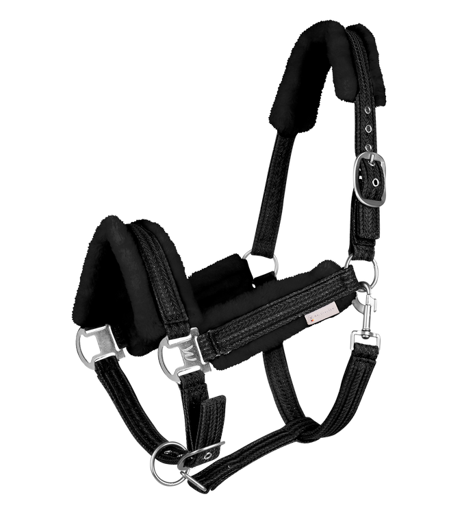 Waldhausen Halfter Sparkle in Schwarz