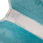 ACAVALLO - Lycra Jumping Pad Silicon Grip & Bambus in Skyblue