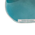 ACAVALLO - Lycra Jumping Pad Silicon Grip & Bambus in Skyblue