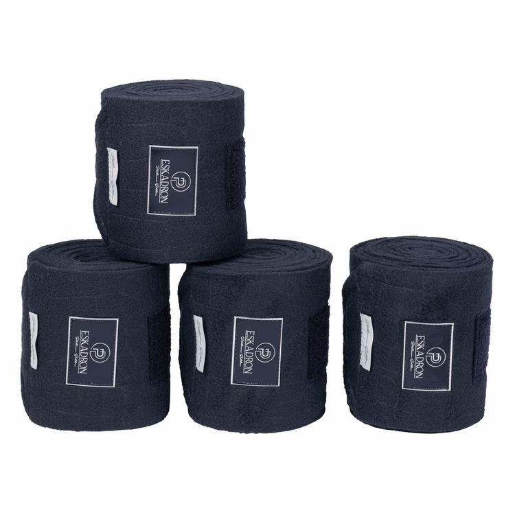Eskadron Platinum Bandagen Fleece Stamped in navy