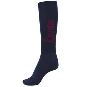 Cavallo Strümpfe SIMO in darkblue - red wine