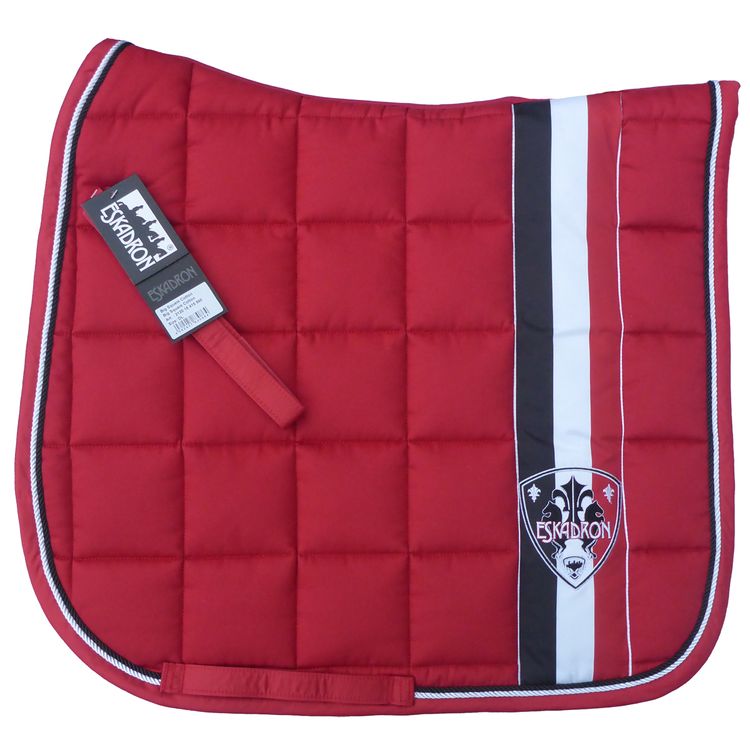 Eskadron Schabracke Cotton Big Square karminrot/black