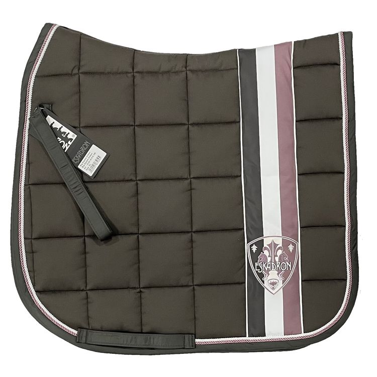 Eskadron Schabracke Cotton Big Square in oliv/purple grey