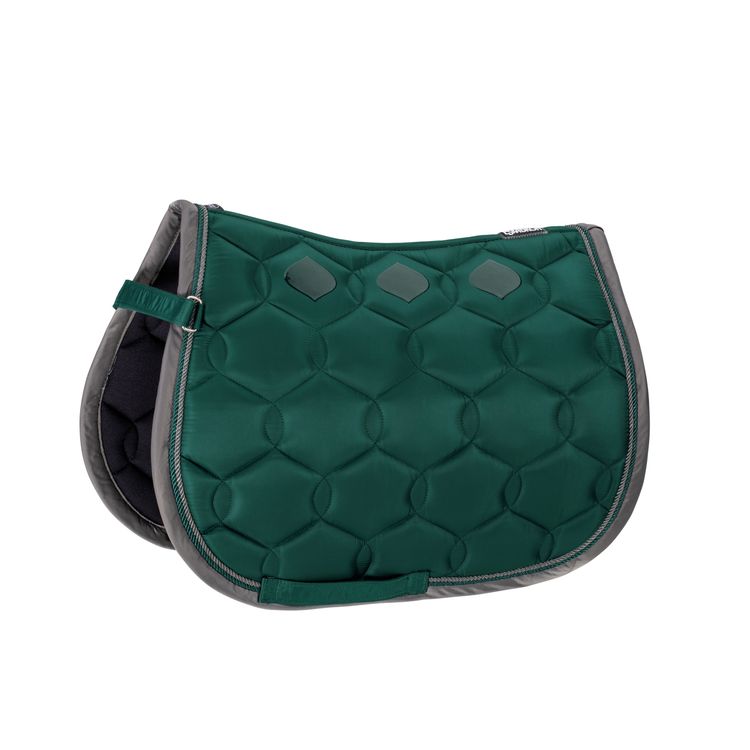 Eskadron Glossy Wave Contrast Schabracke SHETTY in Racinggreen