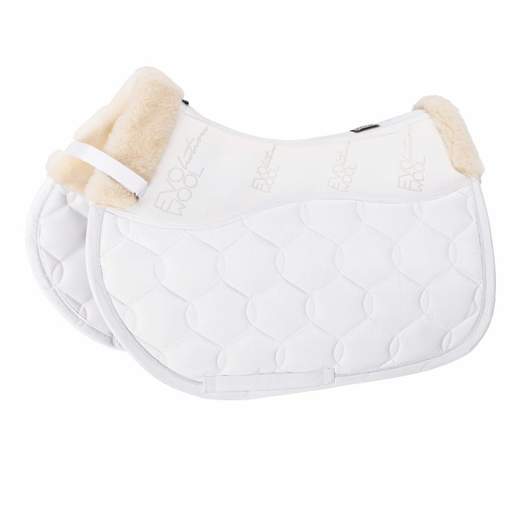 Eskadron Glossy Evo-Wool Schabracke Basic in weiß