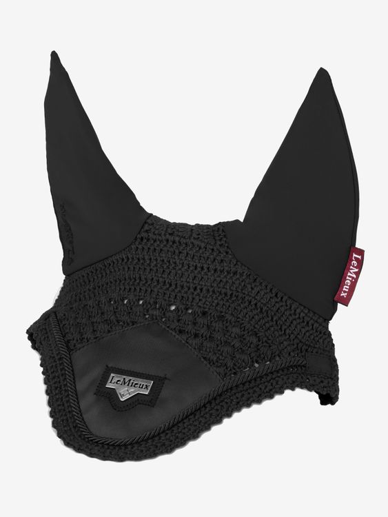 LeMieux Fliegenhaube Loire Satin in Black