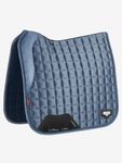LeMieux Loire Memory Satin Dressage Schabracke Square in Ice blue