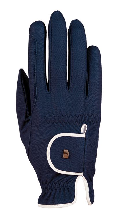 Roeckl Reithandschuh Lona in navy-silver