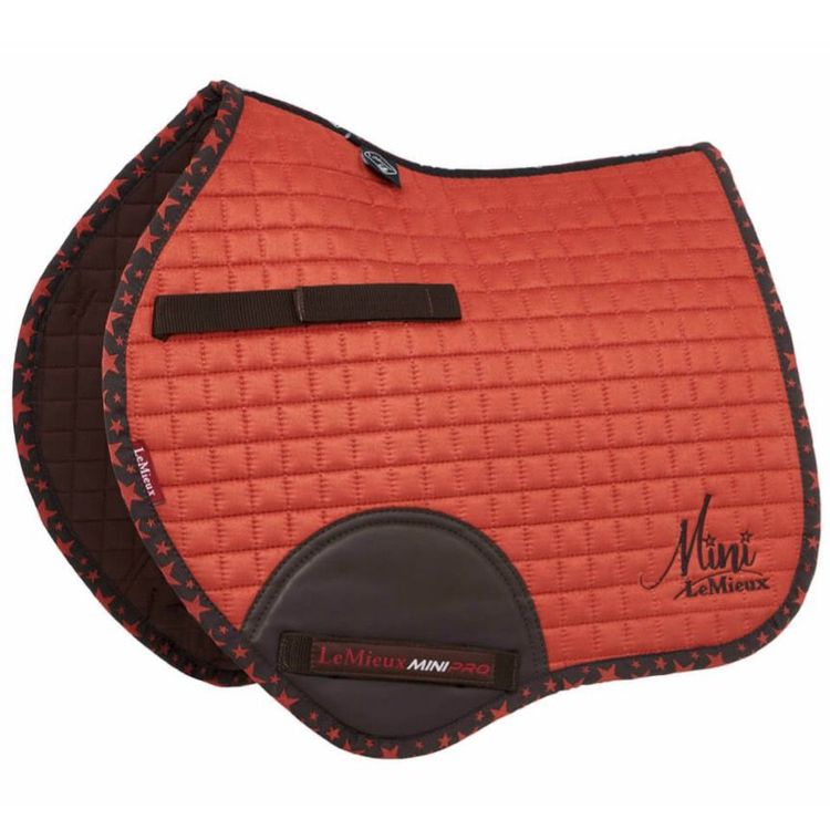 LeMieux Mini Suede Jump Square - Farbe sienna
