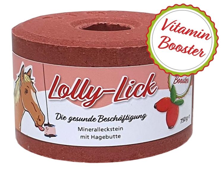 Lolly-Lick Vitamin Booster mit Hagebutte