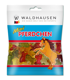 3 Tüten Fruchtgummis Mini Pferdchen