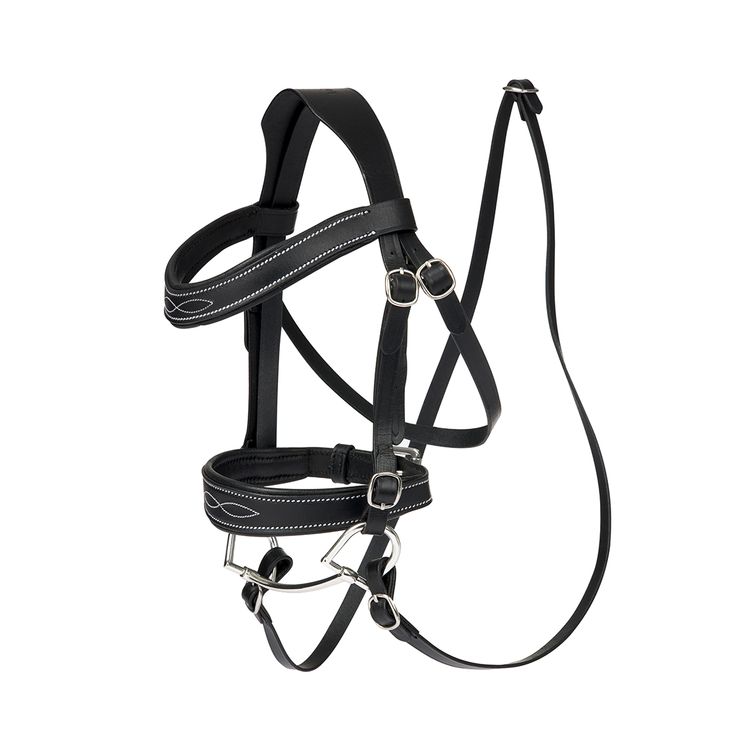 LeMieux Hobby Horse Trense in schwarz