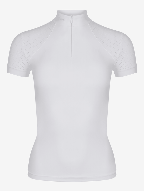 LeMieux Show Shirt Short Sleeve in white