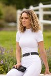 LeMieux Show Shirt Short Sleeve in white