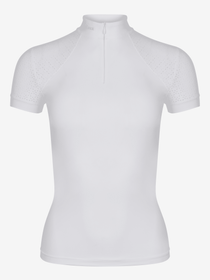 LeMieux Show Shirt Short Sleeve in white
