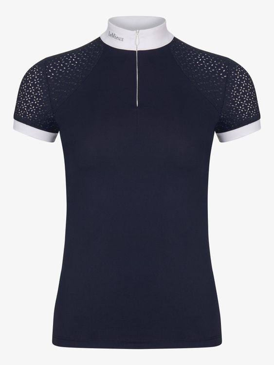 LeMieux Show Shirt Short Sleeve in navy