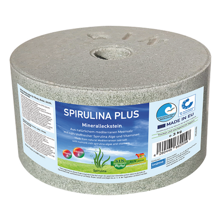  SPIRULINA PLUS Mineralleckstein, 3kg

