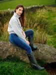 LeMieux Gummistiefel Stride Wellington Boots in Oak