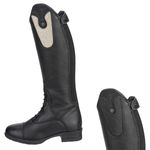 Südwind Stiefel Nova Kids Fun Leather in schwarz und croco silver glitter