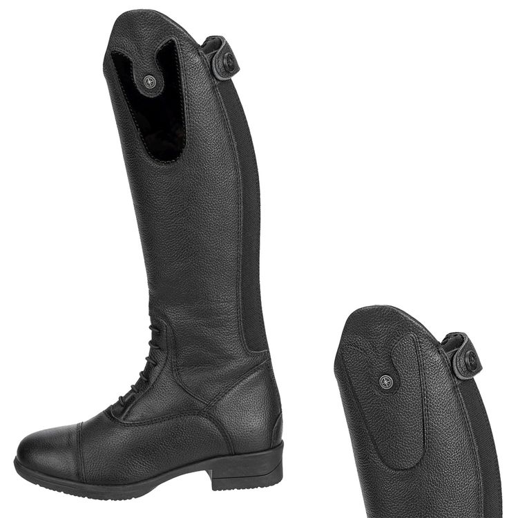 Südwind Stiefel Nova Kids Fun Leather in schwarz und glossy black