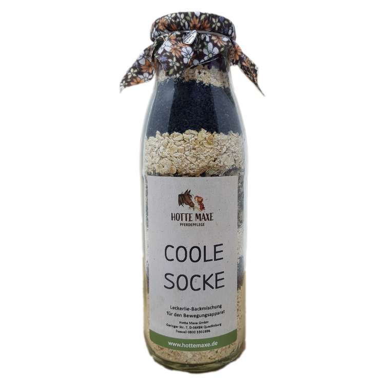 Hotte Maxe Pferdeleckerchen Backmischung Coole Socke