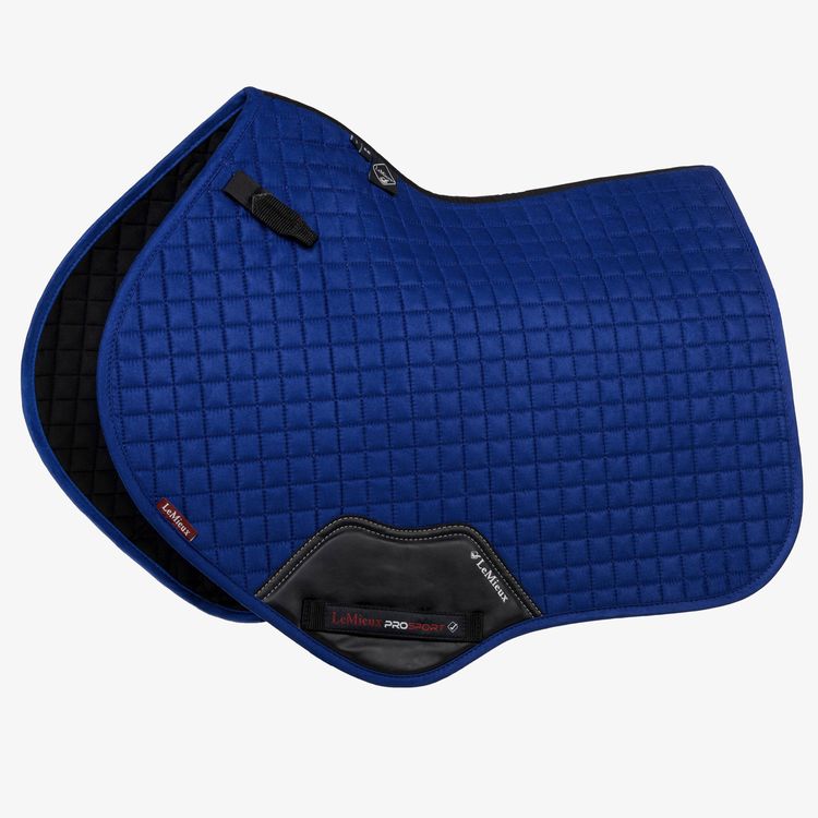 LeMieux Springschabracke Luxury Square in Benetton Blue