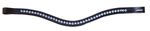 Euroriding Stirnband Shiny Curved British Line