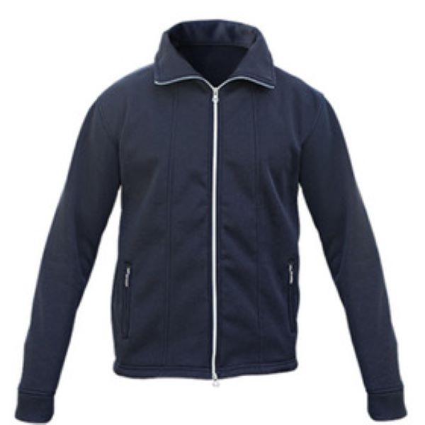 Euroriding Jacke Jersey Herren, Fleece- Innenfutter