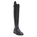 Euroriding Leder- Reitstiefel Pamplona Polo in schwarz