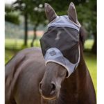 LeMieux Fliegenmaske Visor-Tek Half Fly Mask in jay blue