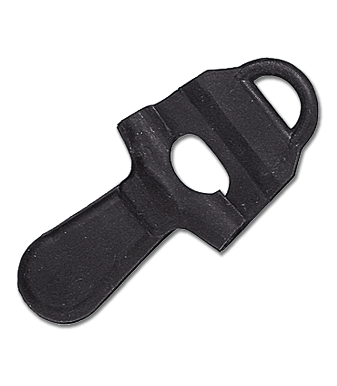 Gummizungenlöffel in schwarz