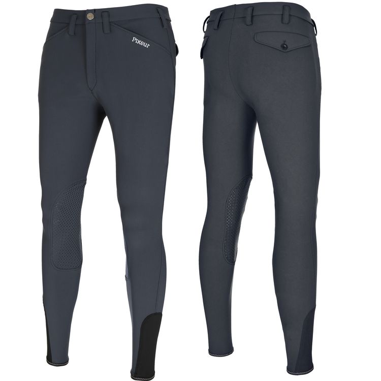 Pikeur Herren Reithose Rodrigo Grip II (Kniegrip) in dark Shadow